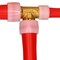 Apollo Apollo Expansion PEX / Pex A 3/4 in. Expansion PEX in to X 1/2 in. D PEX Brass Tee EPXT341234 - alternate 3